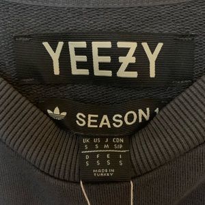Yeezy Season 1 crew neck oversize sweatshirt